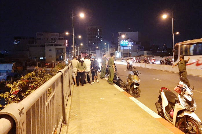 Hiện trường vụ việc. Ảnh: A.H./Zing