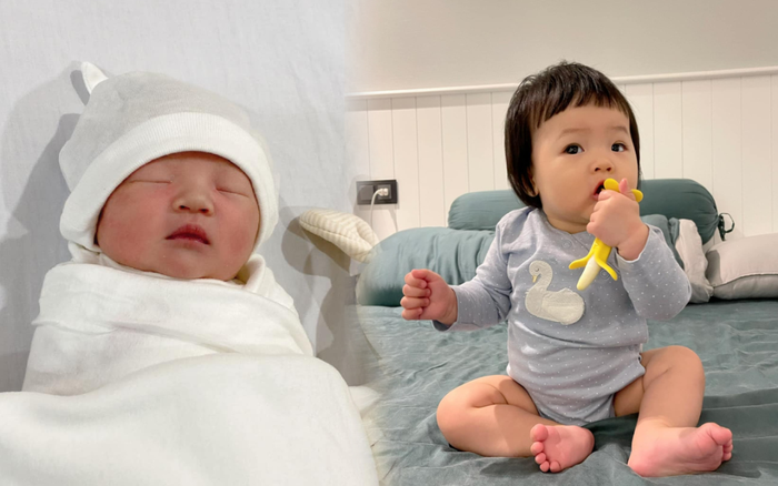 Đàm Thu Trang khoe ảnh lúc mới sinh của con gái, dân tình liền cảm thán 'giống bà nội y đúc' Ảnh 2