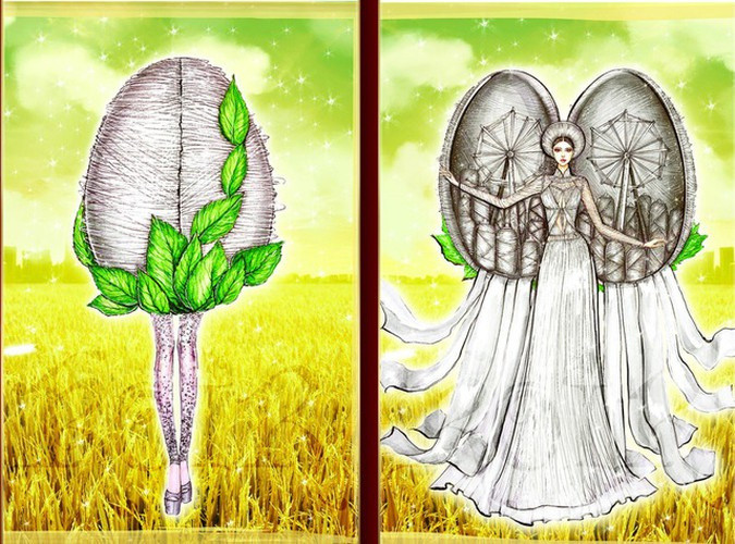 Vừa lộ diện, Trang phục dân tộc chính thức của Khánh Vân bị tố đạo nhái quốc phục Myanmar? Ảnh 9