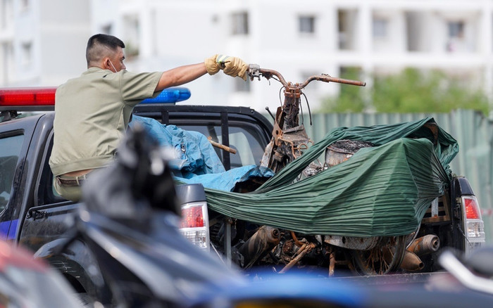 Vụ cháy nhà khiến 6 người tử vong ở TP.HCM: 5 xe máy chặn lối thoát của các nạn nhân Ảnh 2