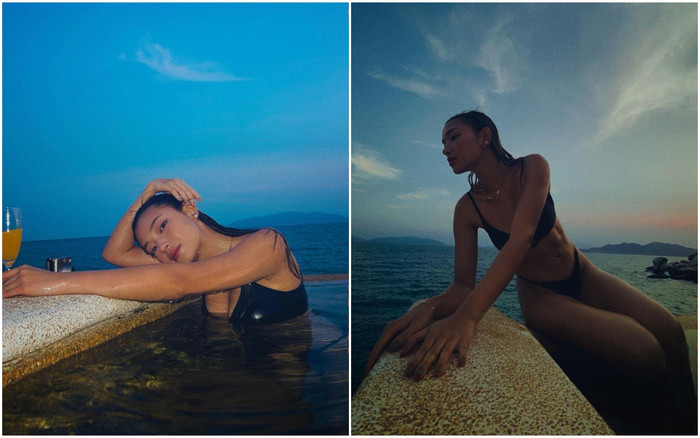 Châu Bùi bất ngờ hoá thân thành 'siêu mẫu 1m8' với cơ bụng rõ múi Ảnh 2