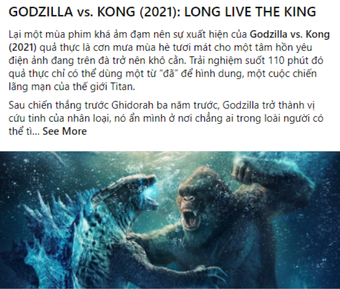 'Godzilla vs. Kong' lên sàn 5 ngày đã bán 1 triệu vé tại Việt Nam: Không hổ là bom tấn khủng Hollywood Ảnh 3