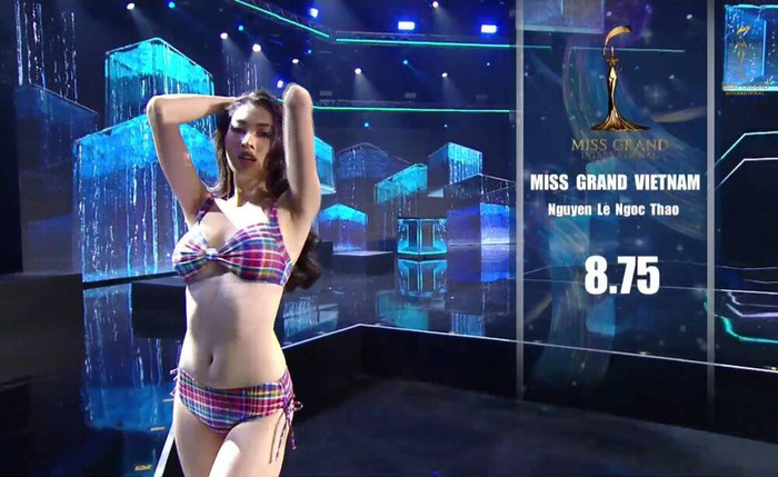 Với việc thể hiện xuất sắc trong các phần thi bikini, Ngọc Thảo đã chứng minh bản thân hoàn toàn xứng đáng với danh hiệu 'Người đẹp biển' của Hoa hậu Việt Nam 2020.