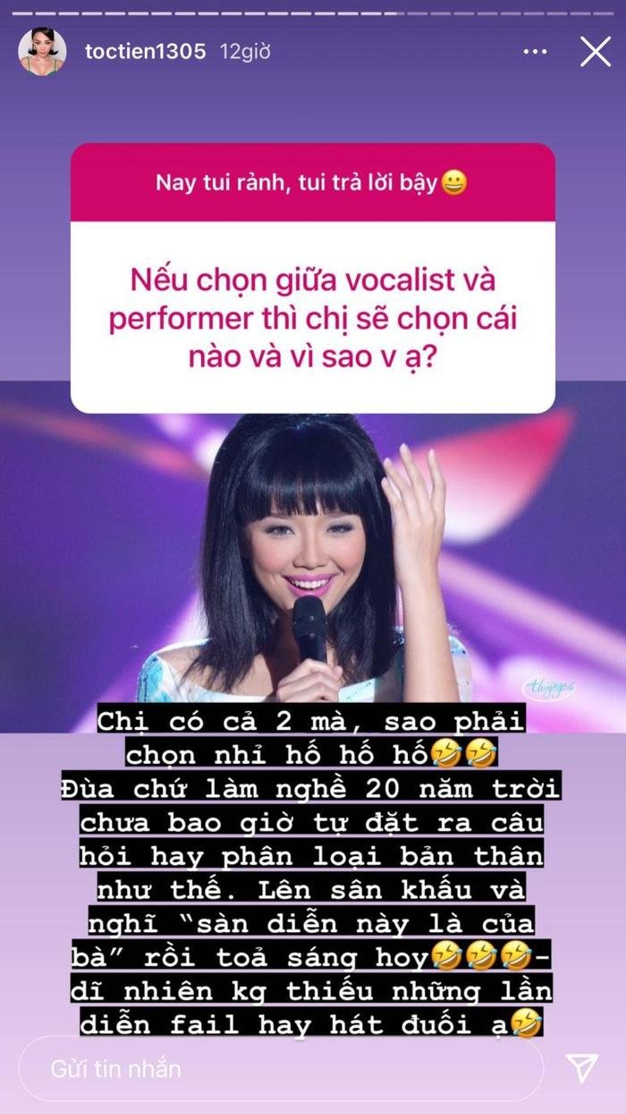 Tóc Tiên truyền kinh nghiệm làm ca sĩ mà nghe như đang 'đá đểu' Chi Pu - Phí Phương Anh? Ảnh 2