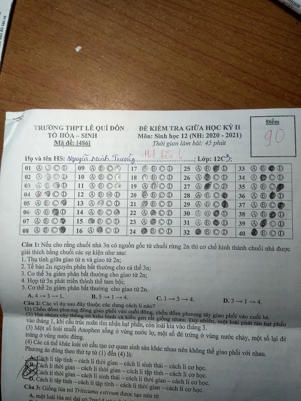 Ảnh: Group Trường Người Ta