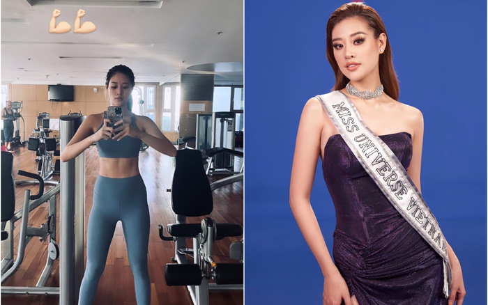 Khánh Vân tích cực luyện tập, sẵn sàng bùng nổ tại Miss Universe 2020 Ảnh 2