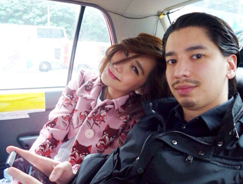 Cô và bạn trai Alexander khi còn hẹn hò