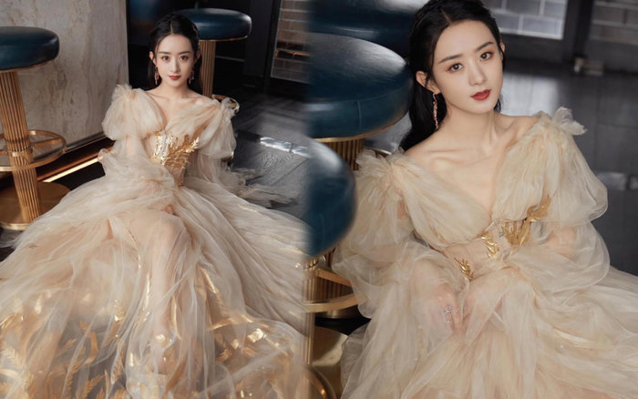 Triệu Lệ Dĩnh diện trang phục đẹp nhất đêm hội BAZAAR chặt đẹp cả dàn mỹ nhân Hoa Ngữ Ảnh 2