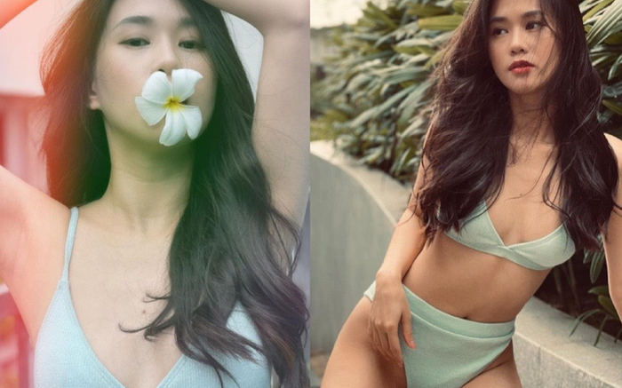 Không chịu thua chị kém em, hotgirl Ngọc Thảo gia nhập 'đường đua bikini' với loạt ảnh 'siêu hút mắt' Ảnh 2