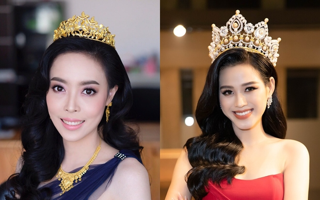 Đại diện Lào tại Miss World bị chê kém xinh ở tuổi 30, Đỗ Thị Hà nhan sắc rực rỡ đàn áp đối thủ châu Á Ảnh 2