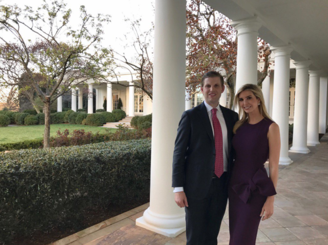 Eric Trump là 'fan cứng' của chị gái Ivanka Ảnh 5