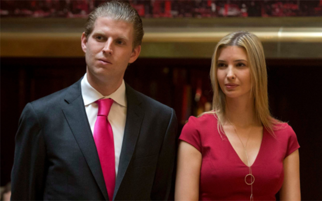 Eric Trump là 'fan cứng' của chị gái Ivanka Ảnh 2