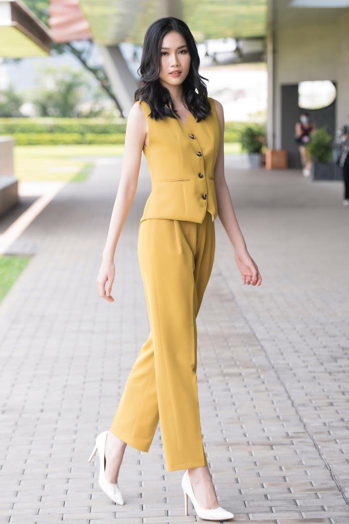 Phương Anh đẹp thanh lịch, giao tiếp chuẩn 'nuốt mic' sẵn sàng chinh chiến Miss International Ảnh 3