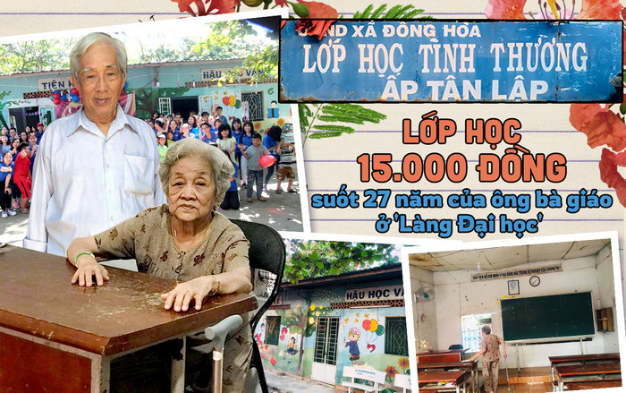Lớp học chỉ 15.000 đồng suốt 27 năm của ông bà giáo ở 'Làng Đại học' Thủ Đức Ảnh 2