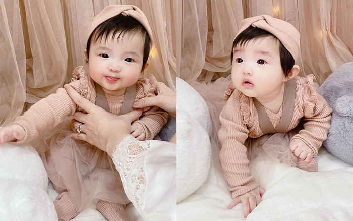 Bé Winnie được mẹ Đông Nhi diện style công chúa, khoe cả 'đường cong' vừa nhìn đã thấy cưng xỉu Ảnh 2