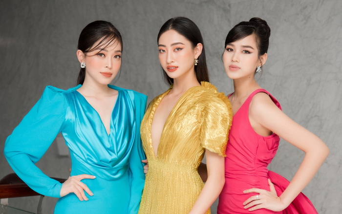 'Chiến binh Miss World' Đỗ Thị Hà rạng rỡ đọ sắc cùng đàn chị Phương Nga - Lương Thùy Linh Ảnh 2