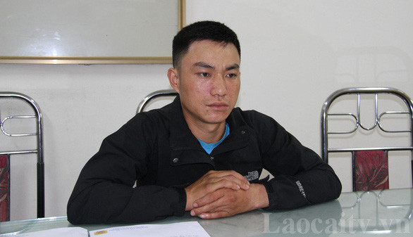 Nghi phạm tại cơ quan Công an