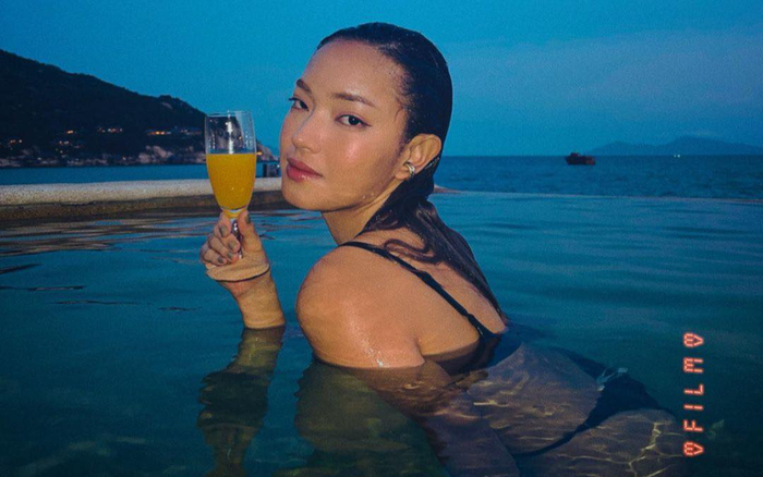 Châu Bùi đăng ảnh bikini đầy gợi cảm nhưng cộng đồng mạng chỉ quan tâm: Người chụp là BinZ? Ảnh 2