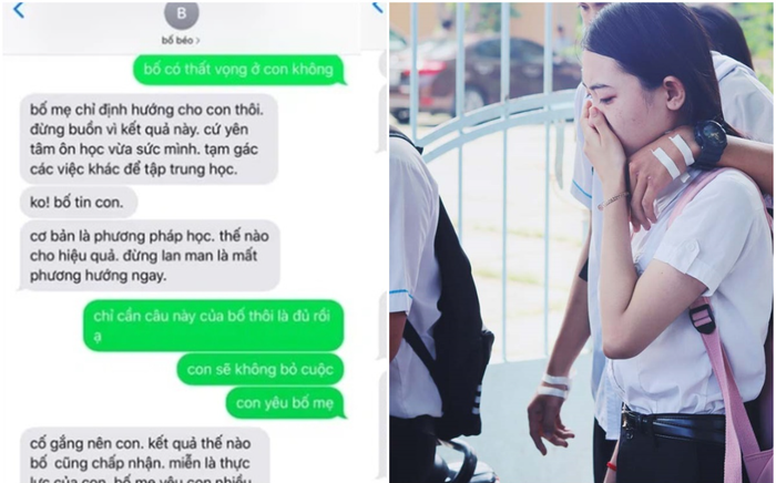 Buồn bã vì kết quả thi cử không như ý, nữ sinh hỏi bố 'có thất vọng về con không' và câu trả lời bất ngờ Ảnh 2