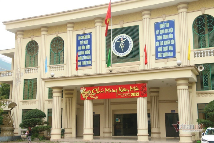 Học viện Múa Việt Nam - nơi xảy ra sự việc. Ảnh: Thanh Hùng