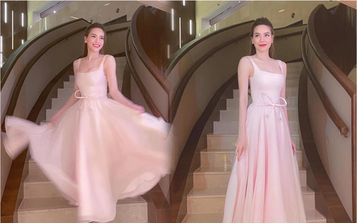 Hồ Ngọc Hà mặc đẹp như Công nương Hoàng gia với dáng váy chất liệu Organza Ảnh 2