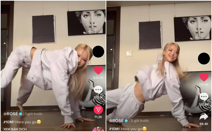 Đủ 10 triệu người theo dõi, ROSÉ (Blackpink) cover ca khúc của Cardi B chiều lòng fan Ảnh 2