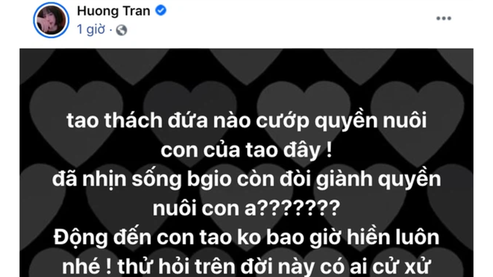 Hương Trần ẩn ý chuyện bị giành quyền nuôi con, dân mạng ngay lập tức réo tên tên Việt Anh Ảnh 2