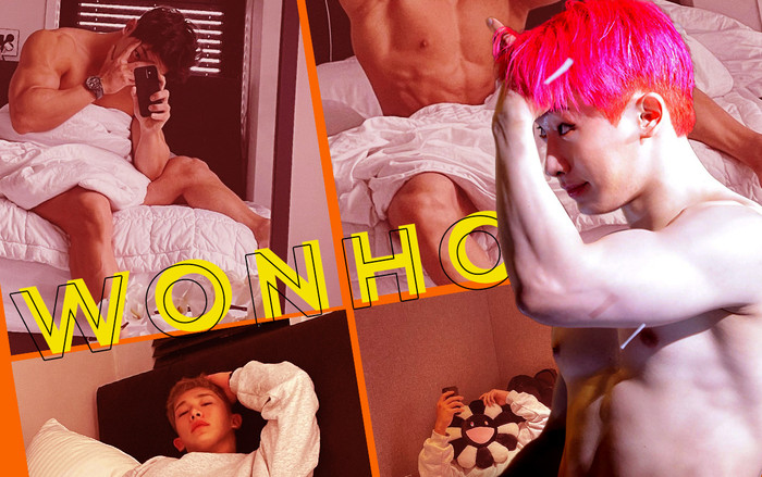 Ngoài những bức ảnh khoe thân quá đà, Wonho sau khi rời nhóm có gì? Ảnh 2