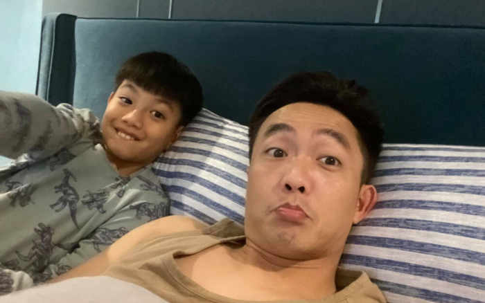 Cường Đô La chia sẻ khoảnh khắc ấm áp bên Subeo, dân mạng soi ra chi tiết bất ngờ Ảnh 2