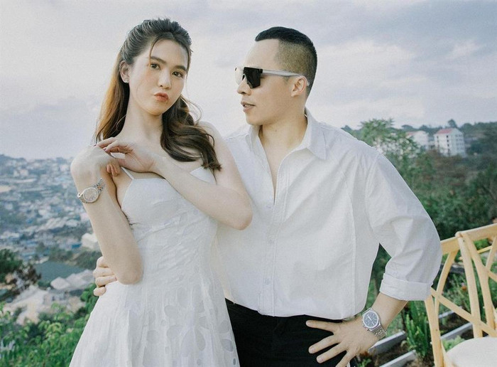 Ngọc Trinh và Vũ Khắc Tiệp luôn 'kề vai sát cánh' cùng nhau trong nhiều sự kiện