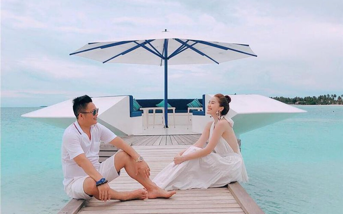 Bảo Thy được chồng đại gia cưng chiều, tạo hồ bơi nước biển trong nhà vì vợ sợ mùi clo Ảnh 2