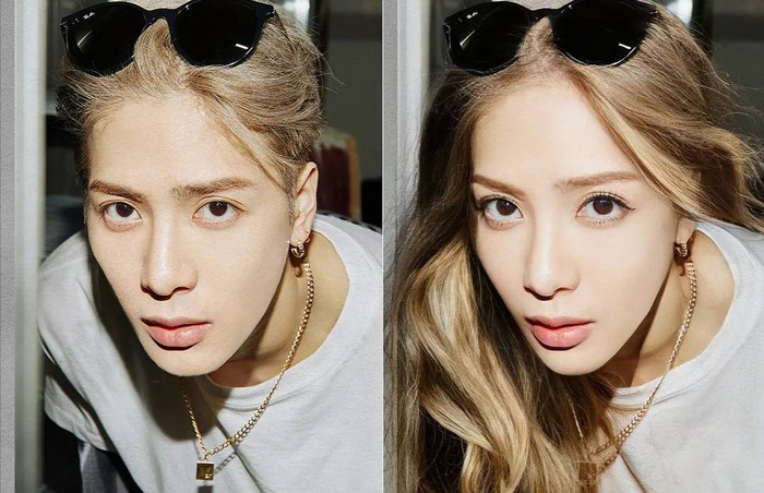 Vương Gia Nhĩ lại trông khá 'Tây' trong phiên bản nữ.