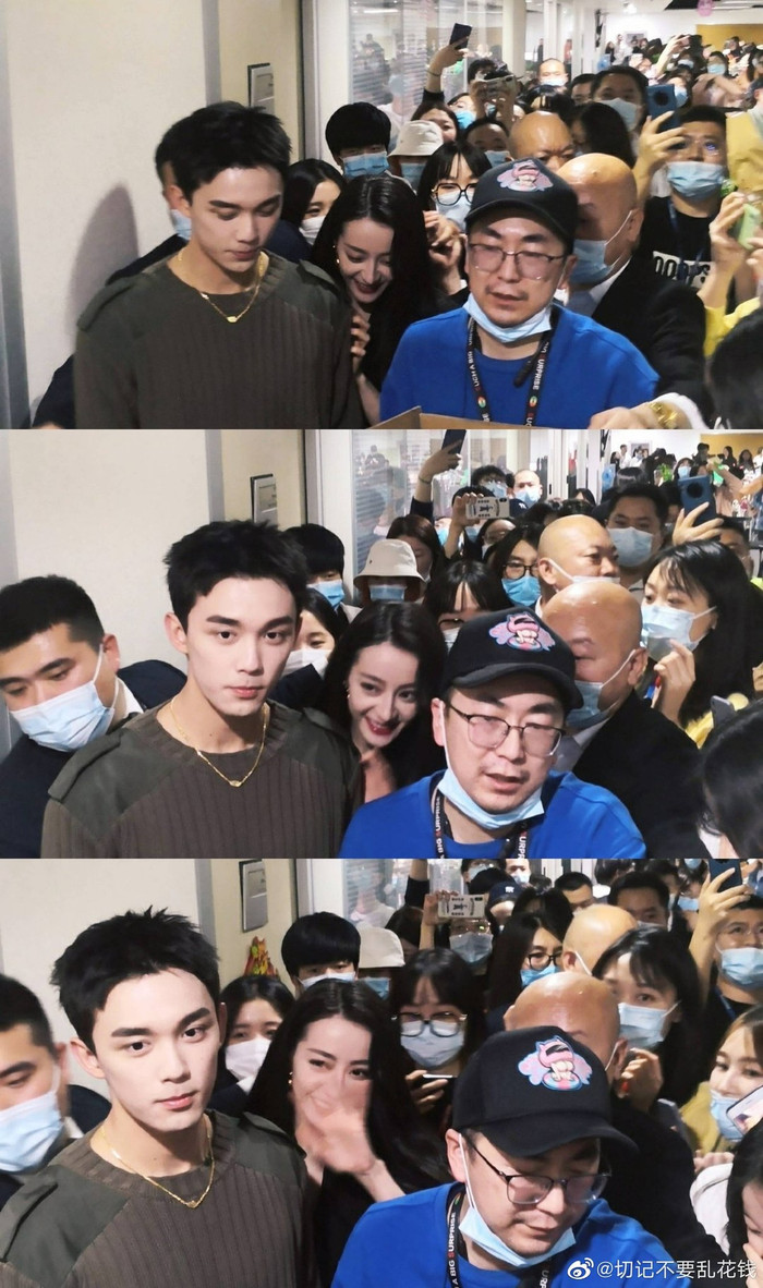 Địch Lệ Nhiệt Ba bén duyên với Ngô Lỗi, chính thức cho Hoàng Cảnh Du ra 'chuồng gà' Ảnh 9