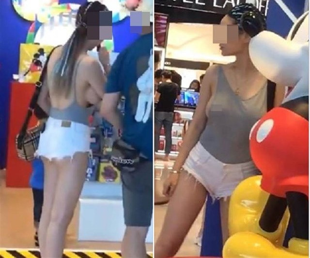 Thế này là mặc hay không