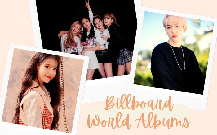 Billboard World Albums tuần này: BlackPink bám trụ thứ hạng cao, IU - Baekhyun debut top 15 Ảnh 2