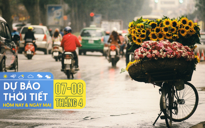 Dự báo thời tiết hôm nay và ngày mai 8/4: Nhiều nơi có mưa rải rác, chỉ số UV ở Nam bộ vẫn rất cao Ảnh 2