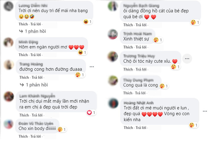 Tuy mới đổi kiểu tóc mới, nhưng việc người đẹp diện chiếc váy ôm, khoe đường cong nuột nà vô tình đã lôi kéo ánh nhìn từ khán giả hơn. 