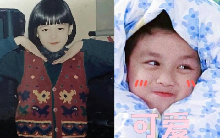 Hình ảnh thời thơ bé đáng yêu, 'cute hạt me' của dàn cast 'Trường ca hành' Ảnh 2