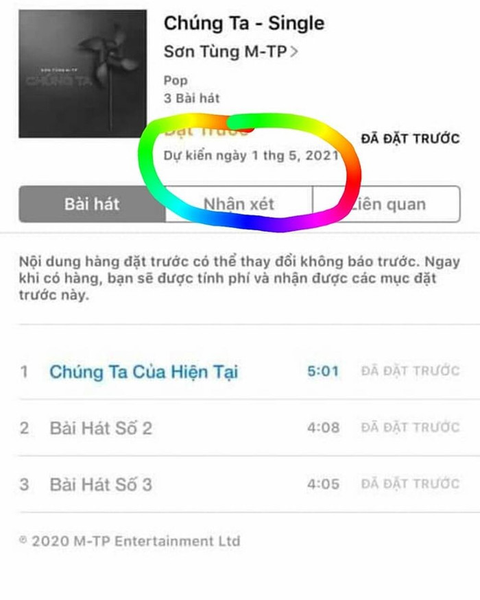 Một trong số đó chính là việc anh chàng sẽ cho ra mắt album phòng thu đầu tay mang tên Chúng ta vào ngày 1/5/2021.