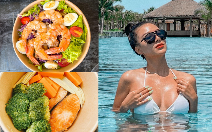 Á hậu Kim Duyên tiết lộ thực đơn giảm cân, quyết tâm giành vương miện Miss Universe 2021 Ảnh 2