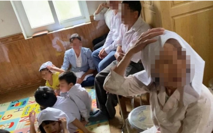 Nhóm người lớn lôi kéo trẻ em tụ tập, truyền tà đạo 'Hội thánh Đức chúa trời mẹ' Ảnh 2
