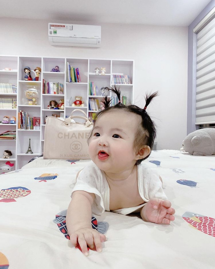 Cô bé Winnie chiếm trọn spotlight mỗi lần xuất hiện.