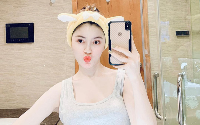 'Bạn gái tin đồn' của Quang Hải lộ ảnh 'sửa sang' gương mặt Ảnh 2