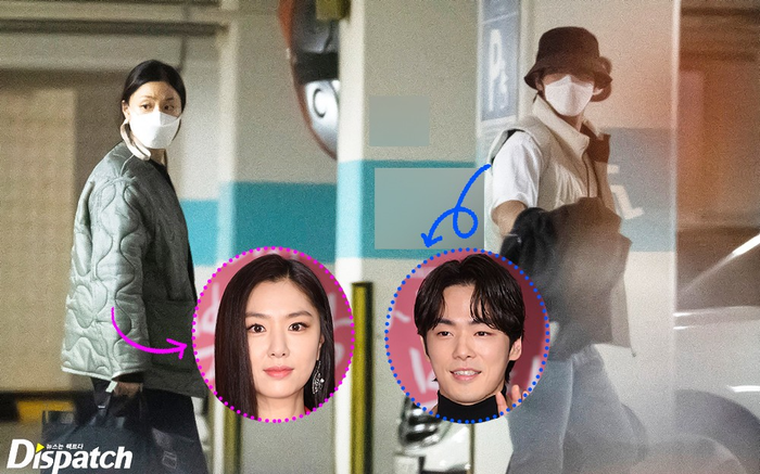 Vừa phủ nhận, Dispatch vội khui ảnh hẹn hò của Seo Ji Hye và Kim Jung Hyun! Ảnh 2