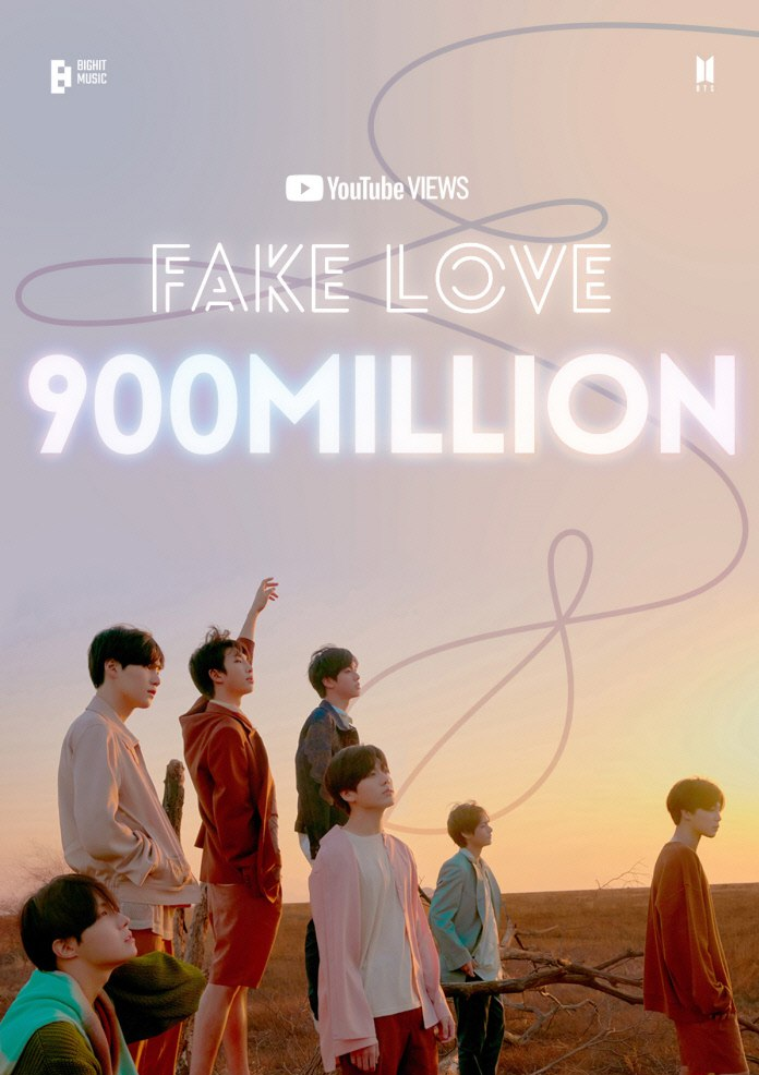 Fake Love mất hớn 2 năm 10 tháng cho con số lượt xem ấn tượng này.