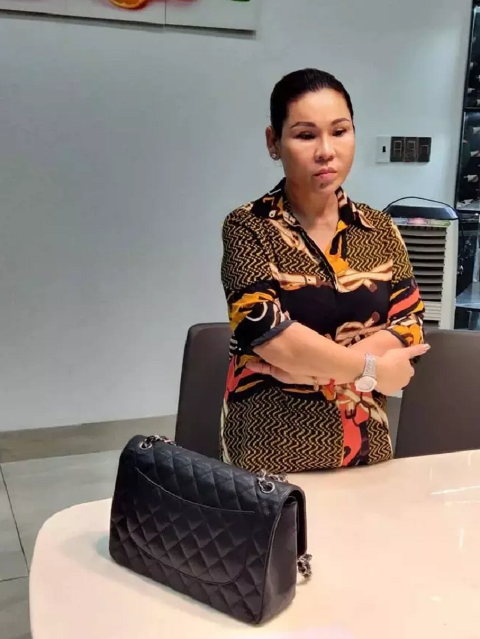 Bà Lâm Thị Thu Trà - vợ diễn viên Kinh Quốc