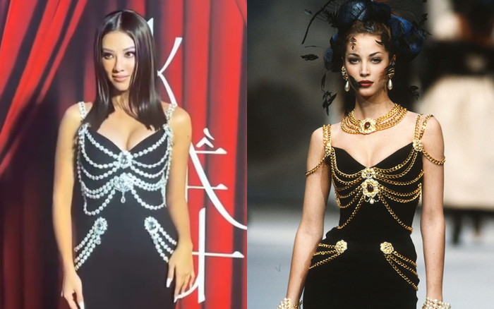 Phía Á hậu Kim Duyên phân trần khi bị soi mặc váy nhái Chanel đi sự kiện Ảnh 2