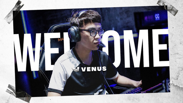 Thời điểm Venus chính thức gia nhập SBTC Esports. (Ảnh: SBTC Esports)