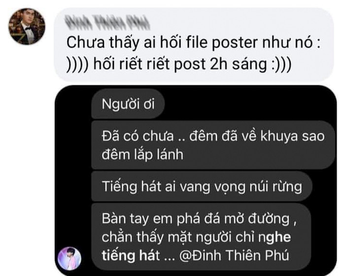 Xôn xao tin nhắn Jack hối designer làm poster, phản ứng 'khổ chủ' gây chú ý Ảnh 5