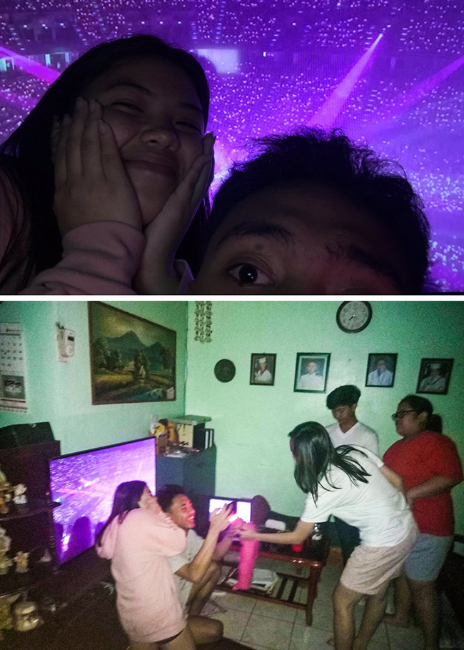 Nhìn thì tưởng như đang tham dự một buổi hòa nhạc đỉnh cao, nhưng đây là hậu trường chân thực phía sau...